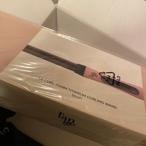 L’ange Le Curl 25MM Titanium Curling Wand (Blush)